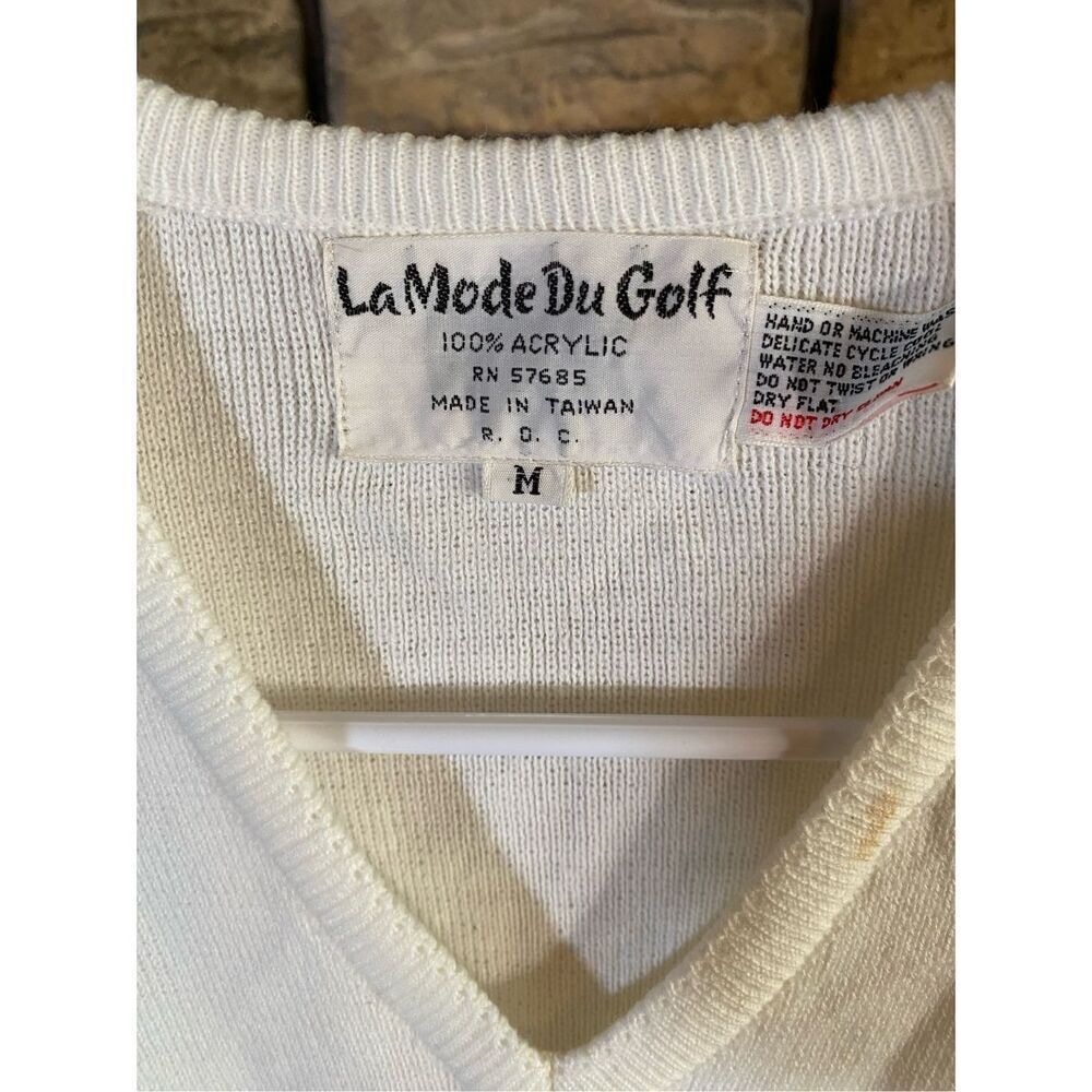 La Mode Du Golf Vintage Frog Sweatshirt - Picture 3 of 6